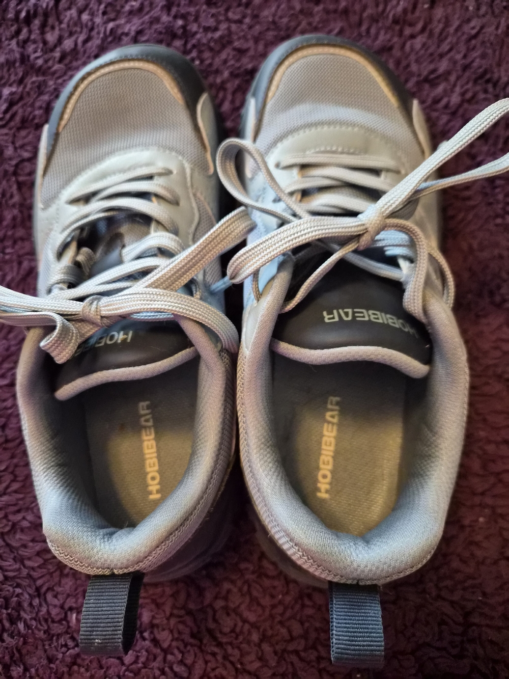 Hobibear Women's Gray Athletic Sneakers Size 9.5